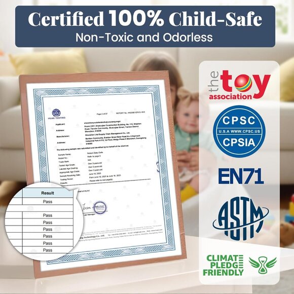 🆕20Inch Realistic Soft Vinyl With Weighted Cloth Body Toddler Girl Reborn Baby - Picture 8 of 12